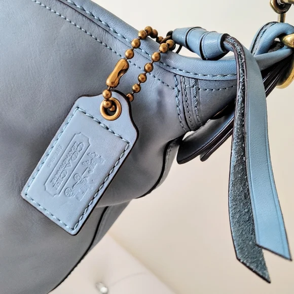 ~~COACH🩵Bleeker Tattersall Bag~~ - Picture 7 of 14